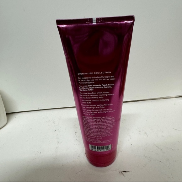 Bath & Body Works PLUMERIA Ultra Shea Body Cream 8 OZ - Picture 3 of 3